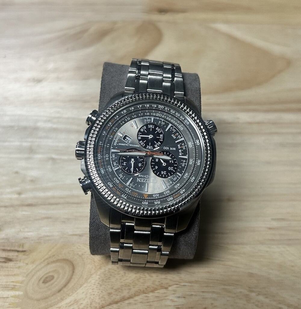 Citizen BL5400-52A Eco-Drive Chronograph Perpetual Calendar Men's Watch